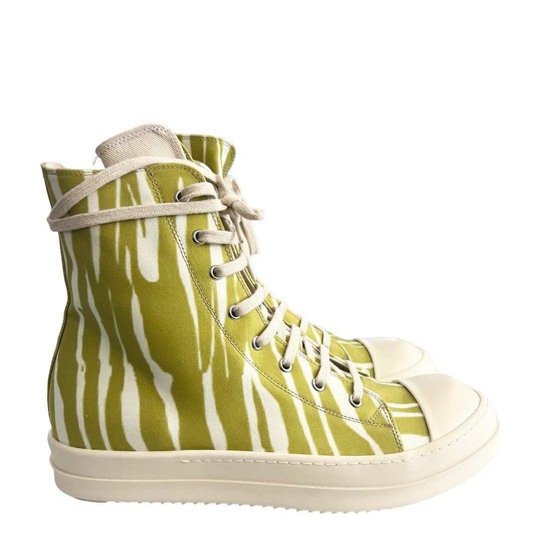 RICK OWENS DRKSHDW ZEBRA / ACID / MILK RAMONES SIZE 43 | METAGAMA